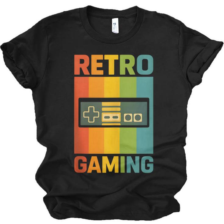 Classic Retro Gaming Nostalgia Unisex Jersey T-Shirt