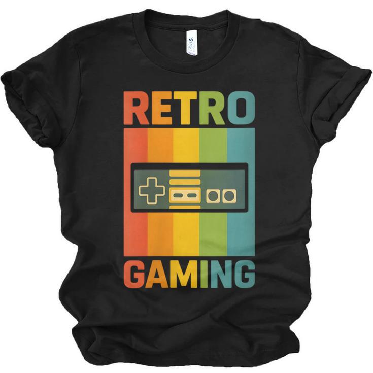 Classic Retro Gaming Nostalgia Unisex Jersey T-Shirt