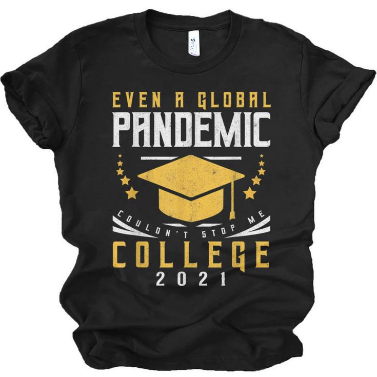 College 2021 Degree Graduation Graduate Unisex Jersey T-Shirt