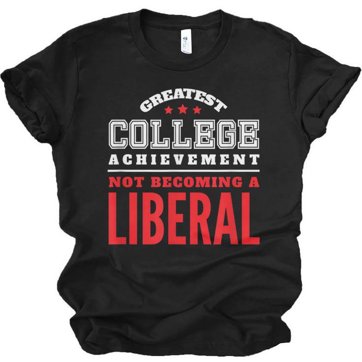 College Graduation For Conservatives Unisex Jersey T-Shirt