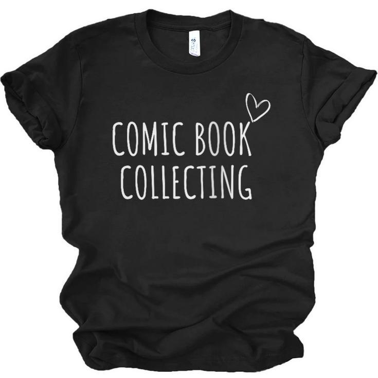 Comic Book Collecting Collector Unisex Jersey T-Shirt