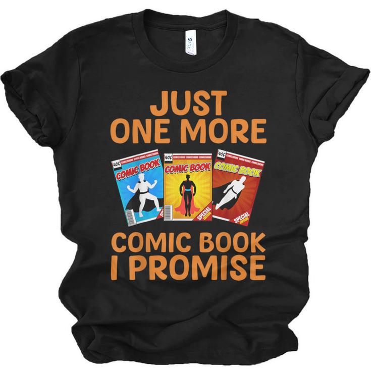 Comic Book For Men Women Comic Book Collectors Unisex Jersey T-Shirt