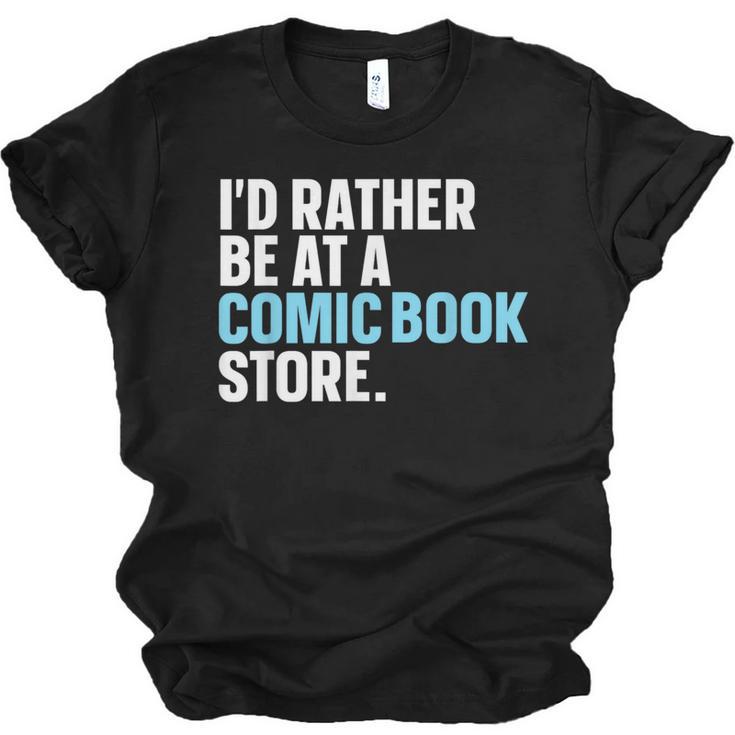 Comic Books Art For Men Women Comics Lover Comics Collector Unisex Jersey T-Shirt