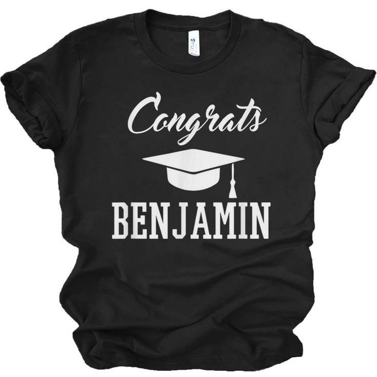 Congrats Benjamin College High School Graduation Unisex Jersey T-Shirt