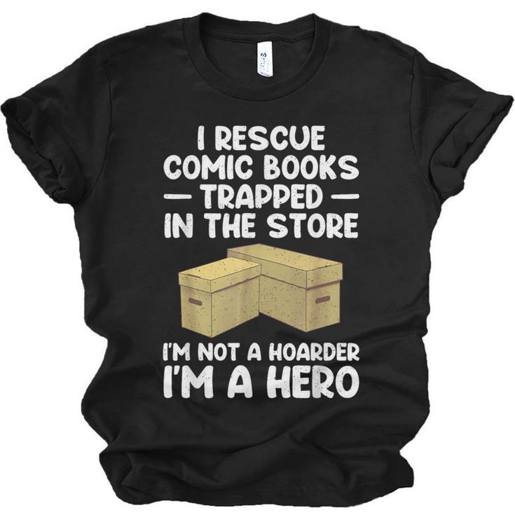 Cool Comic Book For Men Women Comic Book Collector Unisex Jersey T-Shirt