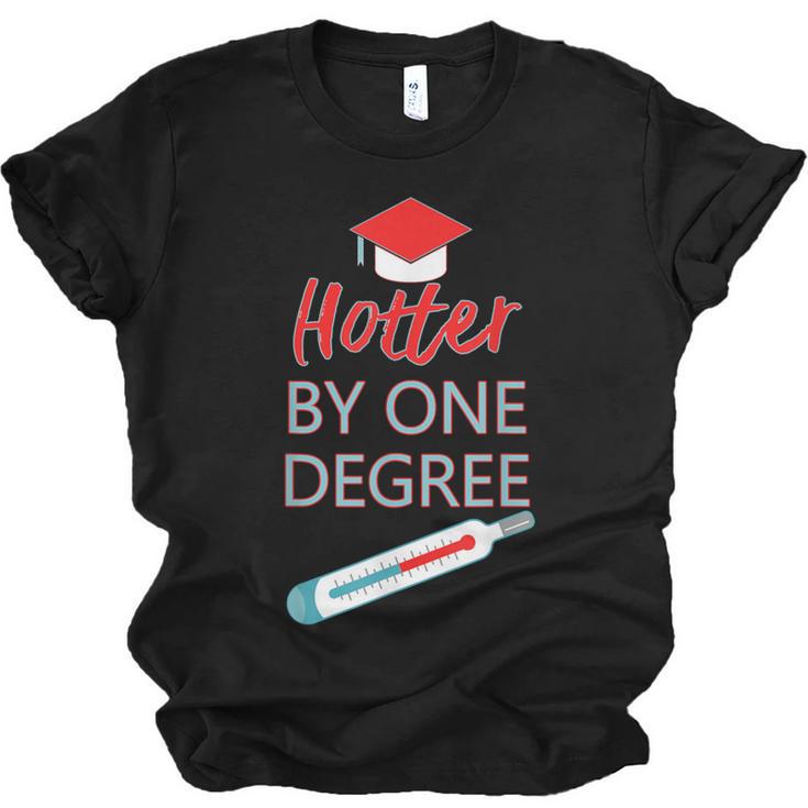 Cool Hotter By One Degree Graduation Teesadf Unisex Jersey T-Shirt