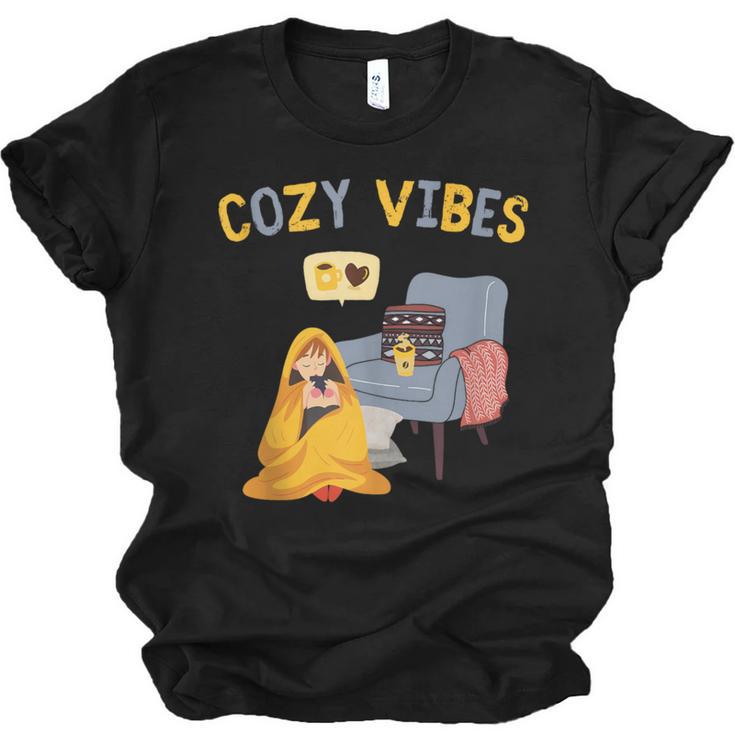 Cozy Vibes Atmospheric Introvert Unisex Jersey T-Shirt