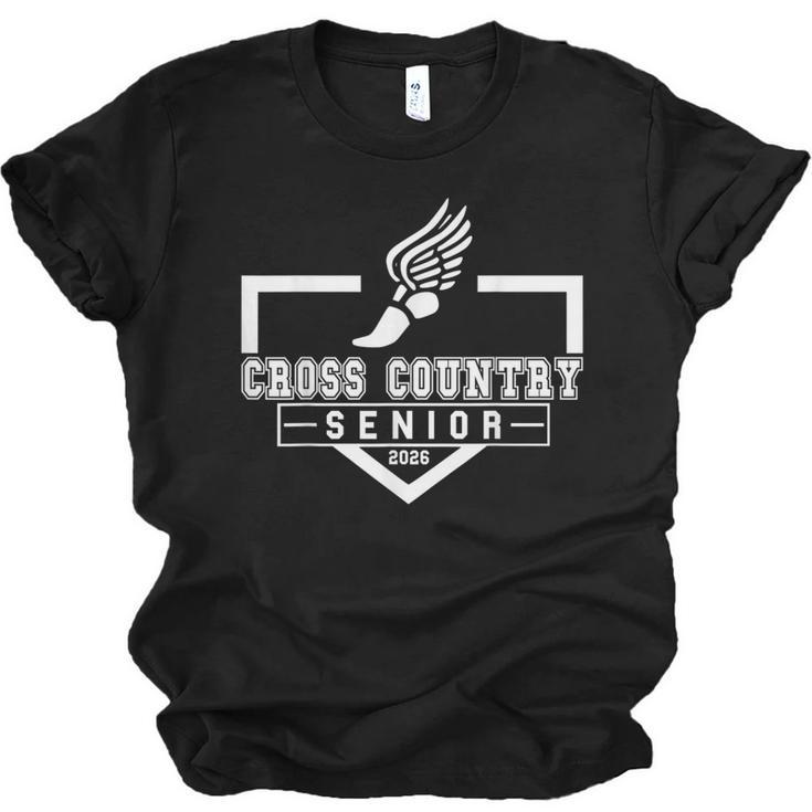Cross Country Senior Night XC Senior 2026 Graduation 3 Unisex Jersey T-Shirt