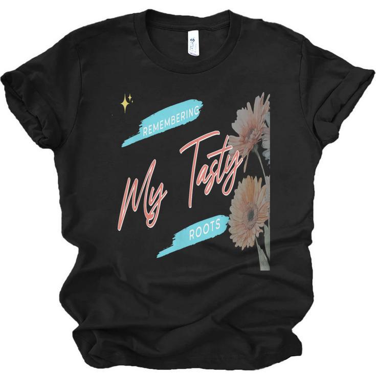 Cultural Flavor Memory Floral Nostalgia Garden Sentiment Unisex Jersey T-Shirt