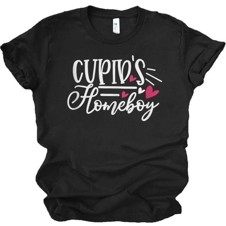 Cupid's Homebody Introvert Valentine's Day Home Unisex Jersey T-Shirt
