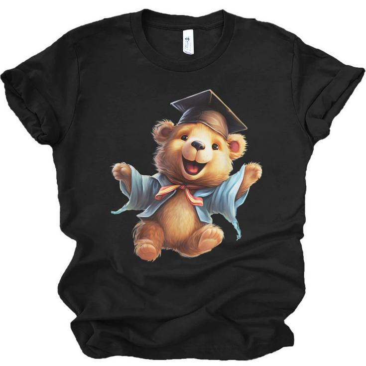 Cute Graduation Bear To Celebrate Your Graduate Unisex Jersey T-Shirt
