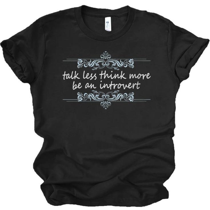 Cute Introvert Shy Person Quote Anti-Social Inner Strength Unisex Jersey T-Shirt