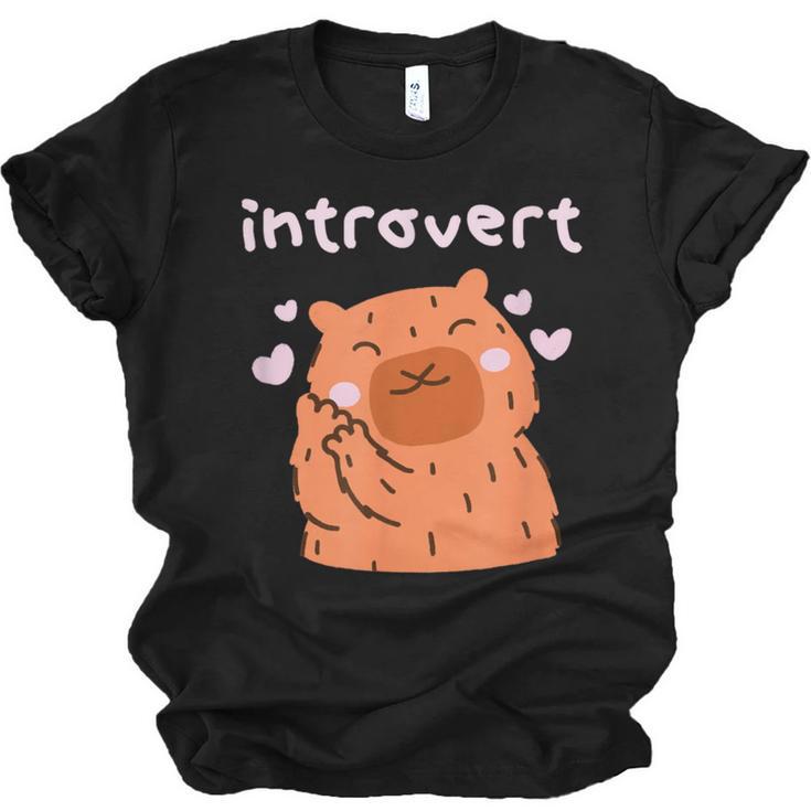 Cute Introvert Graphic Tee Unisex Jersey T-Shirt