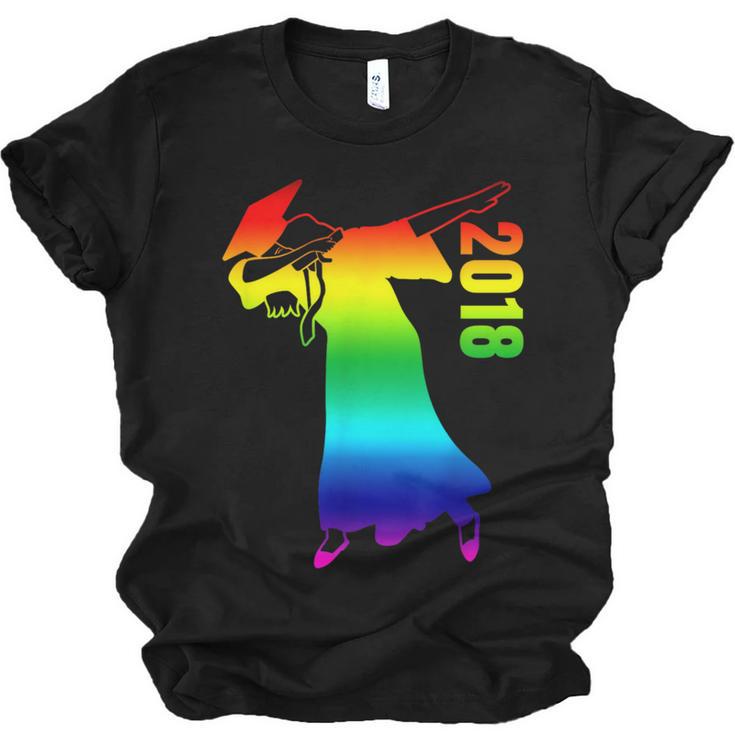 Dabbing Graduate 2018 Graduation Celebration Unisex Jersey T-Shirt