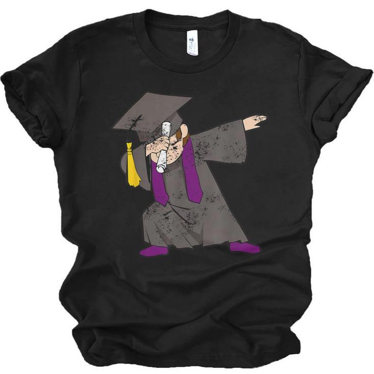 Dabbing Graduate For Graduation Men Dab Cute T Shirt Unisex Jersey T-Shirt
