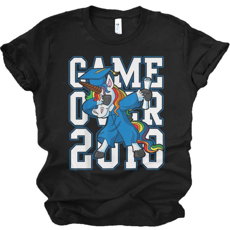 Dabbing Graduation Class Of 2018 T Shirt Unicorn Dab Unisex Jersey T-Shirt