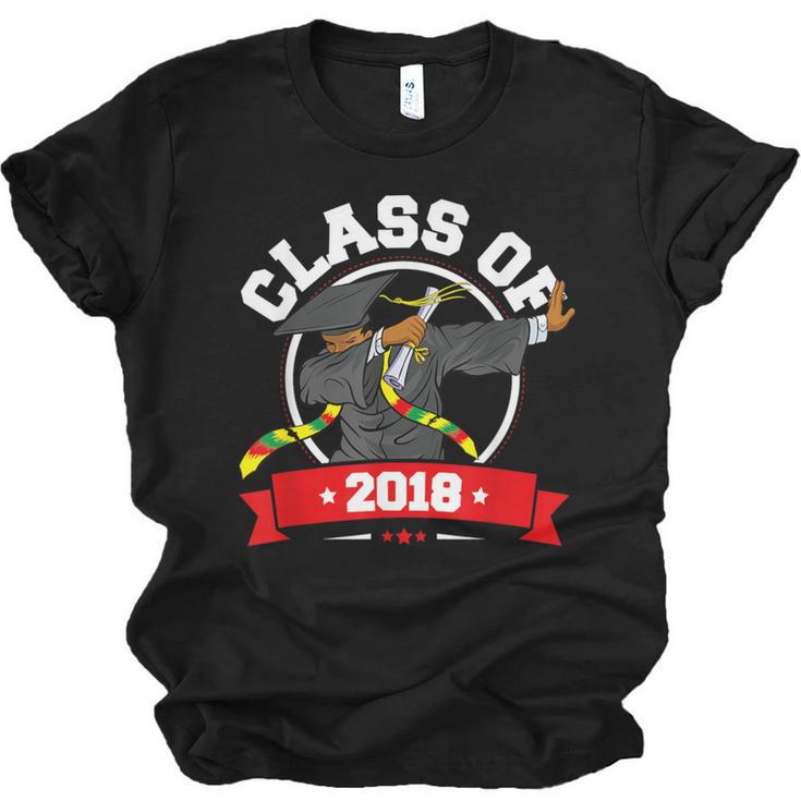 Dabbing Graduation Class Of 2018 TShirt History Month Unisex Jersey T-Shirt