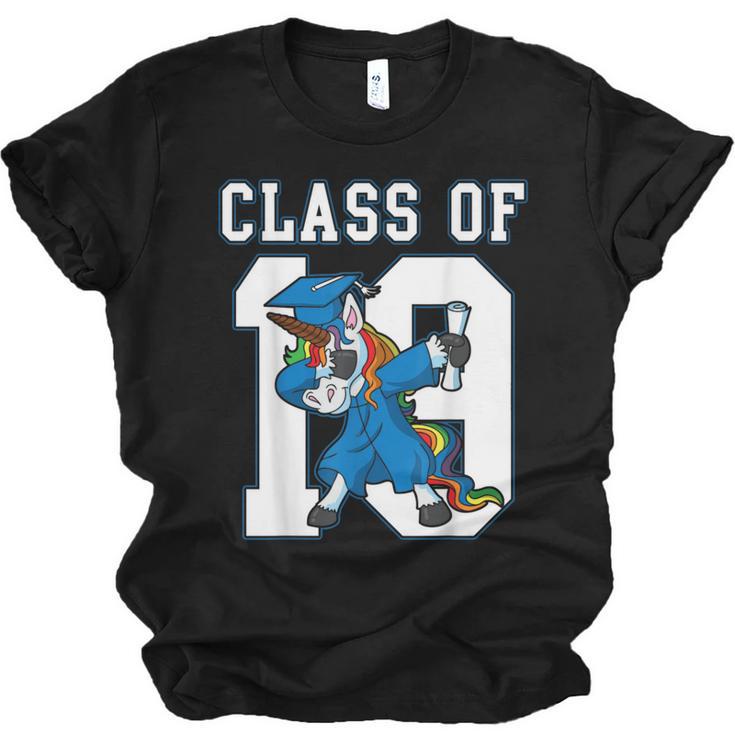 Dabbing Graduation Class Of 2019 Unicorn Shirt Unisex Jersey T-Shirt