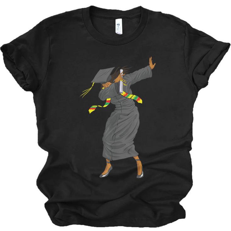 Dabbing Graduation Class Of 2025 Women History Month Unisex Jersey T-Shirt