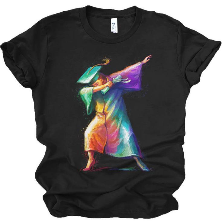 Dabbing Graduation Women Unisex Jersey T-Shirt