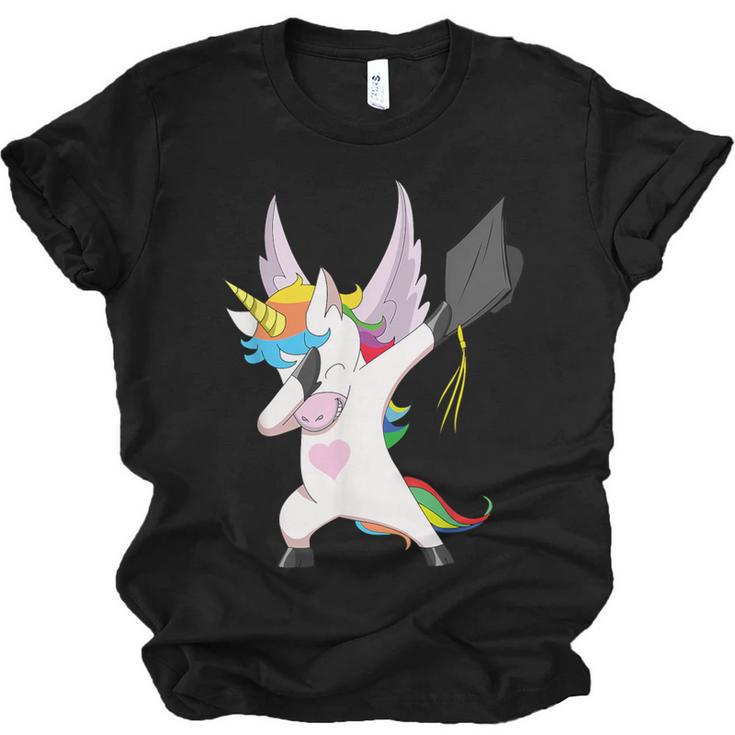 Dabbing Unicorn Graduation Class Of 2019  Women Unisex Jersey T-Shirt