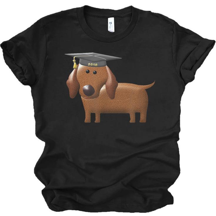 Dachshund Graduation 2018 Dog Graduation Shirt For Men Women Kids Unisex Jersey T-Shirt