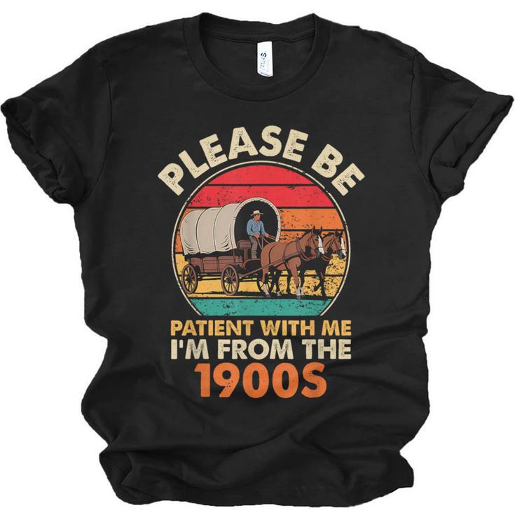 Dad Father's Day Please Be Patient I'm From The 1900s Unisex Jersey T-Shirt