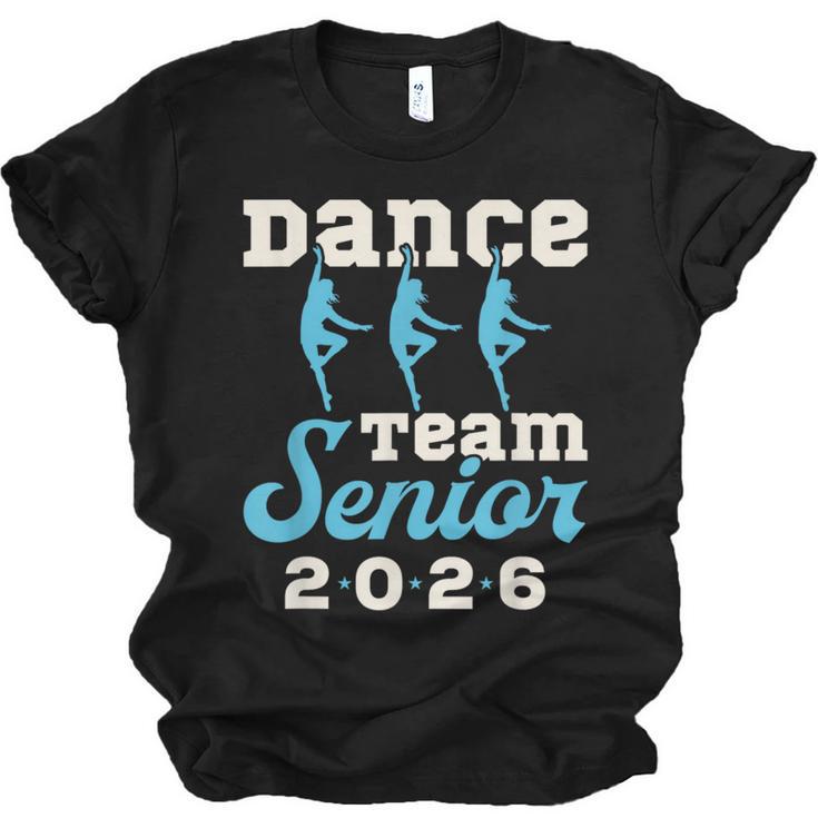 Dance Team Senior 2026 Senior Night Graduation Grad Unisex Jersey T-Shirt