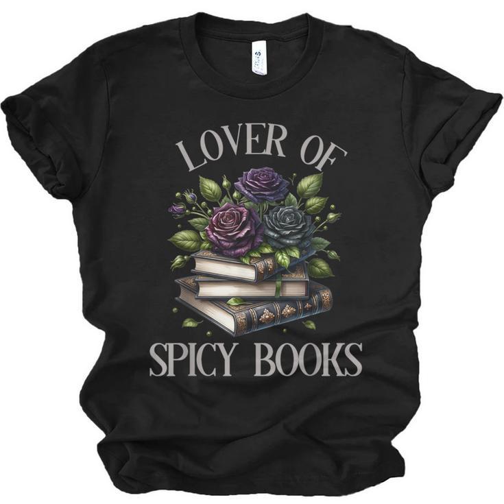 Dark Romance Book Lover Spicy Books Bookish Merch Morally Unisex Jersey T-Shirt