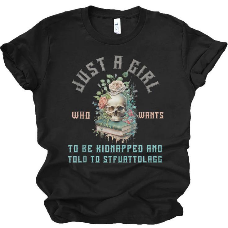 Dark Romance Women STFUATTDLAGG Smutt Book Merch Good Girl Unisex Jersey T-Shirt