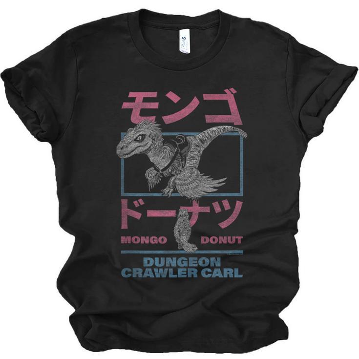 DCC Mongo And Donut Face-Off With Kanji Gamer Series Book Unisex Jersey T-Shirt