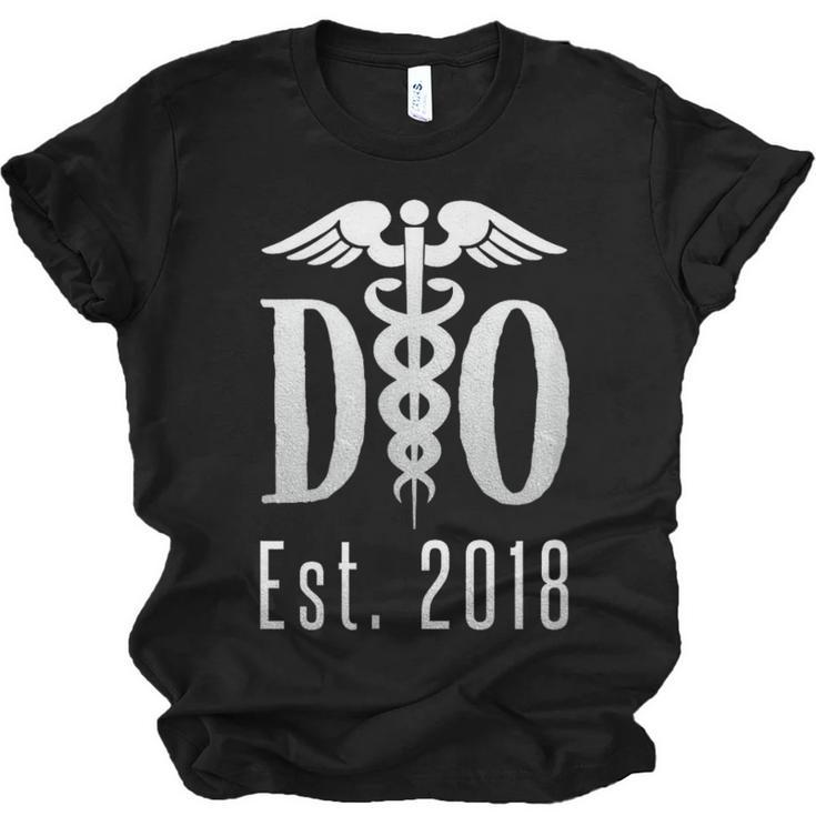 Doctor Graduation Shirt Tshirt Tee For Medical Students DO Unisex Jersey T-Shirt