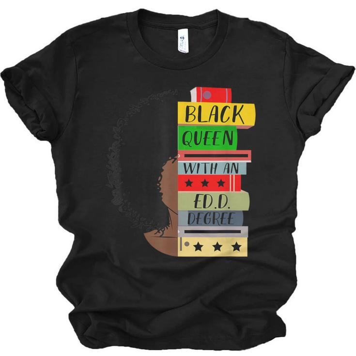 EdD Doctor Of Education Book Degree Doctorate Graduation Unisex Jersey T-Shirt
