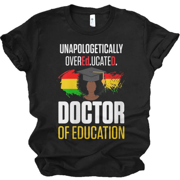 EdD Doctor Of Education Educated Doctorate Graduation Unisex Jersey T-Shirt