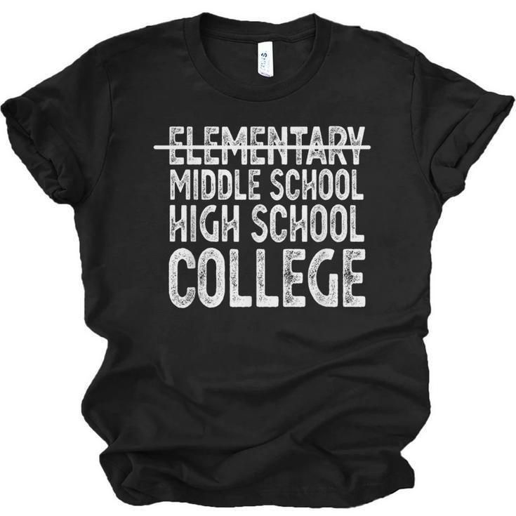 Elementary Graduation Elementary Middle School Graduation Unisex Jersey T-Shirt