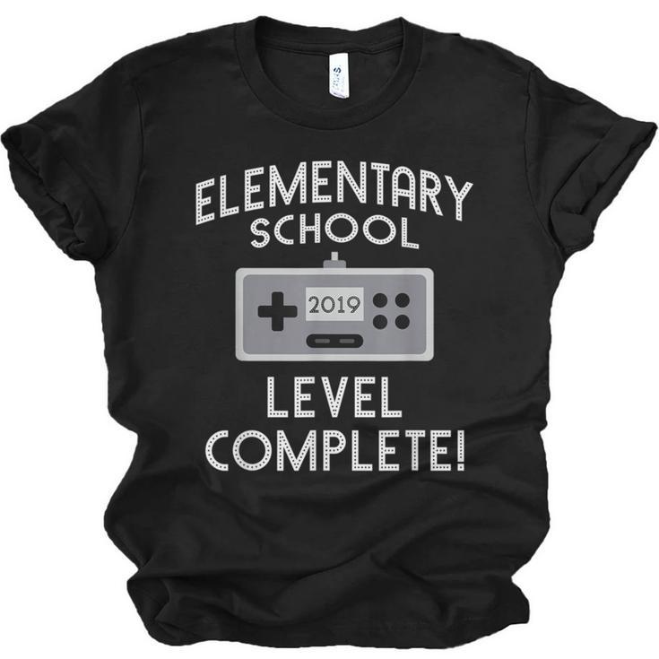 Elementary School Graduation Level Complete Gamer Unisex Jersey T-Shirt