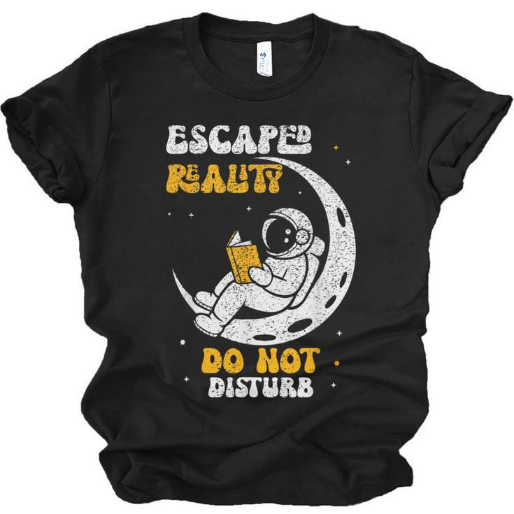 Escaped Reality Do Not Disturb Book Lover Unisex Jersey T-Shirt
