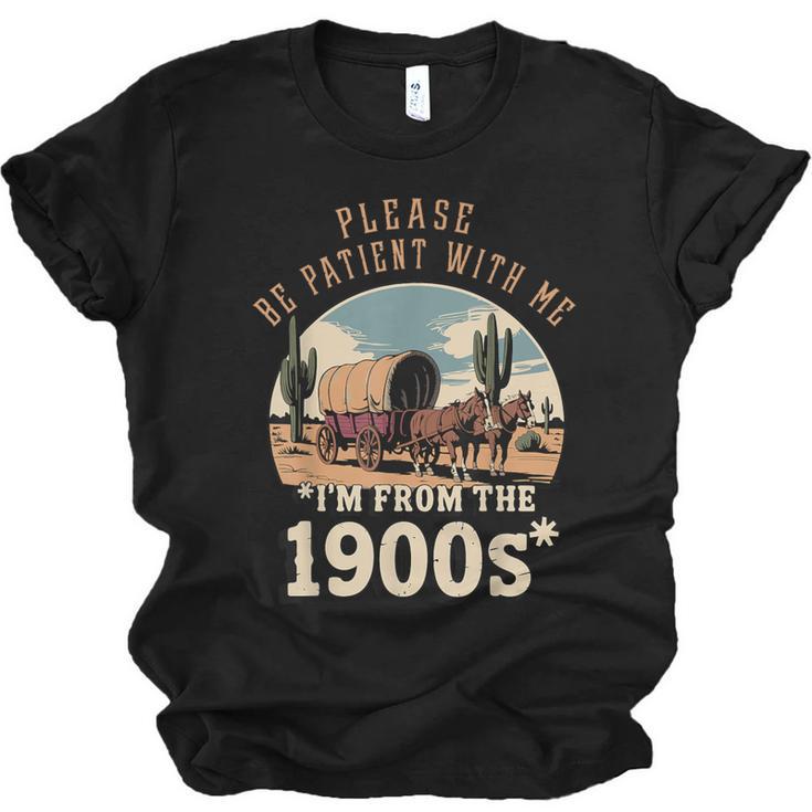 Father’s Day Please Be Patient With Me I'm From The 1900s Unisex Jersey T-Shirt