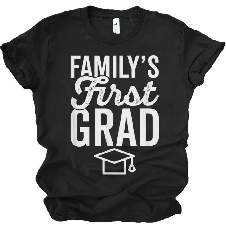 First In Family To Graduate College 2018 Graduation Unisex Jersey T-Shirt