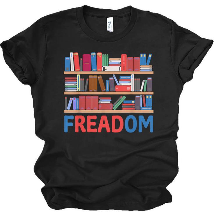 Freadom To Read Book Lover Reading Freedom Unisex Jersey T-Shirt