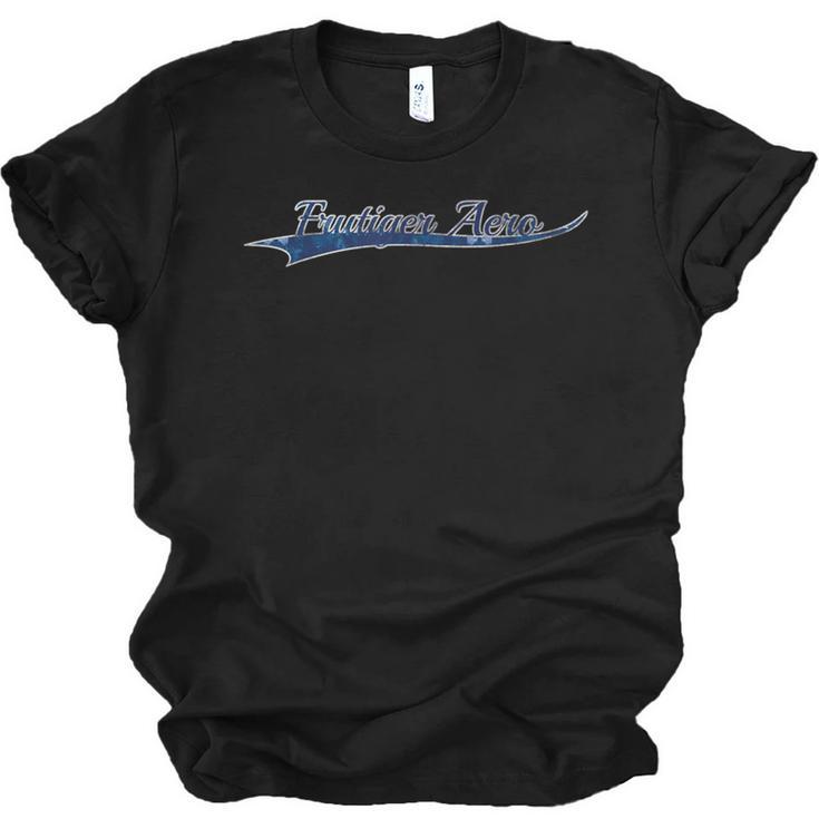 Frutiger Aero Aesthetic Digital Art Vintage Varsity Unisex Jersey T-Shirt