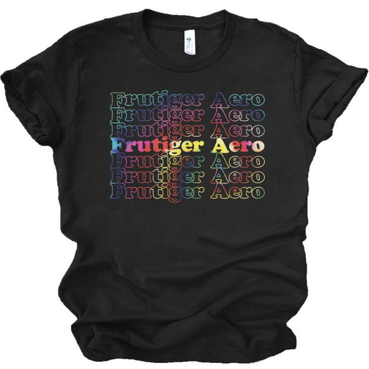 Frutiger Aero Graphic Er Tie Dye Unisex Jersey T-Shirt