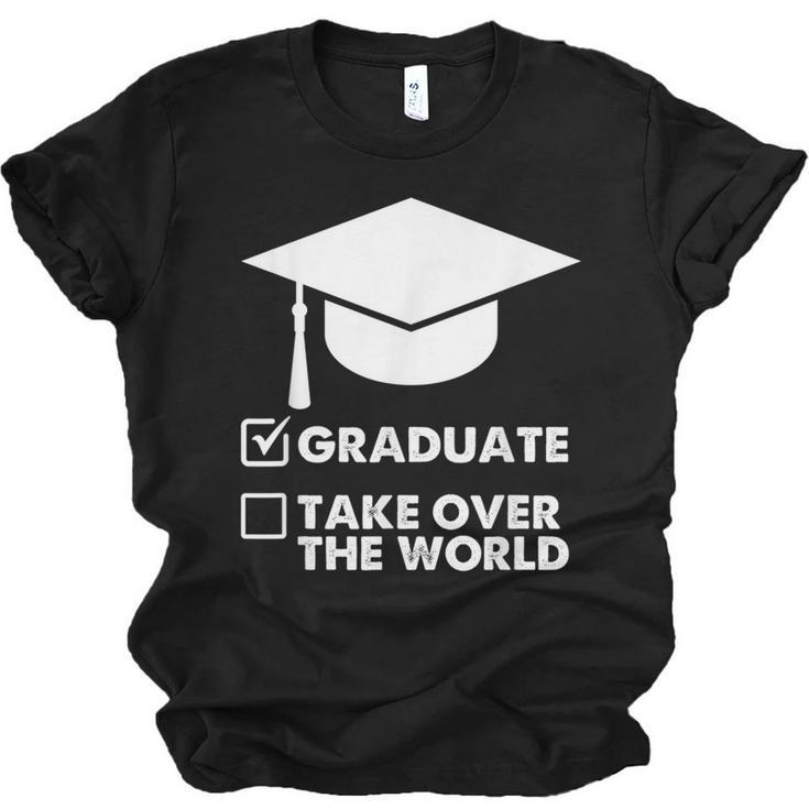 Funny Graduate Joke Mens Womens Graduation Gifts Unisex Jersey T-Shirt