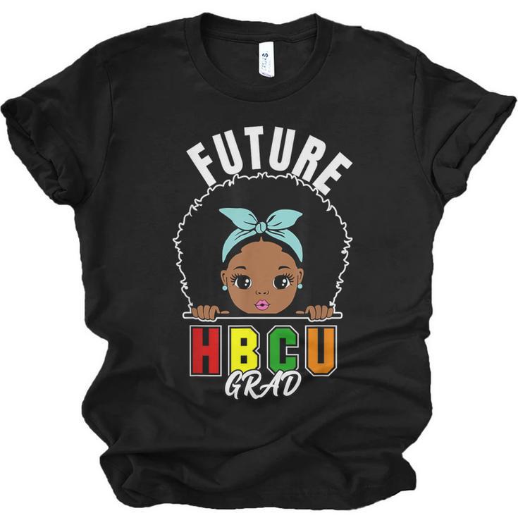 Future HBCU Grad Girl Graduation Historically College Unisex Jersey T-Shirt