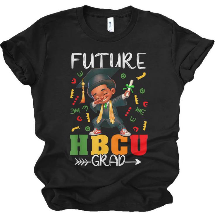 Future HBCU Grad History Boy Graduation HBCU Kids Unisex Jersey T-Shirt