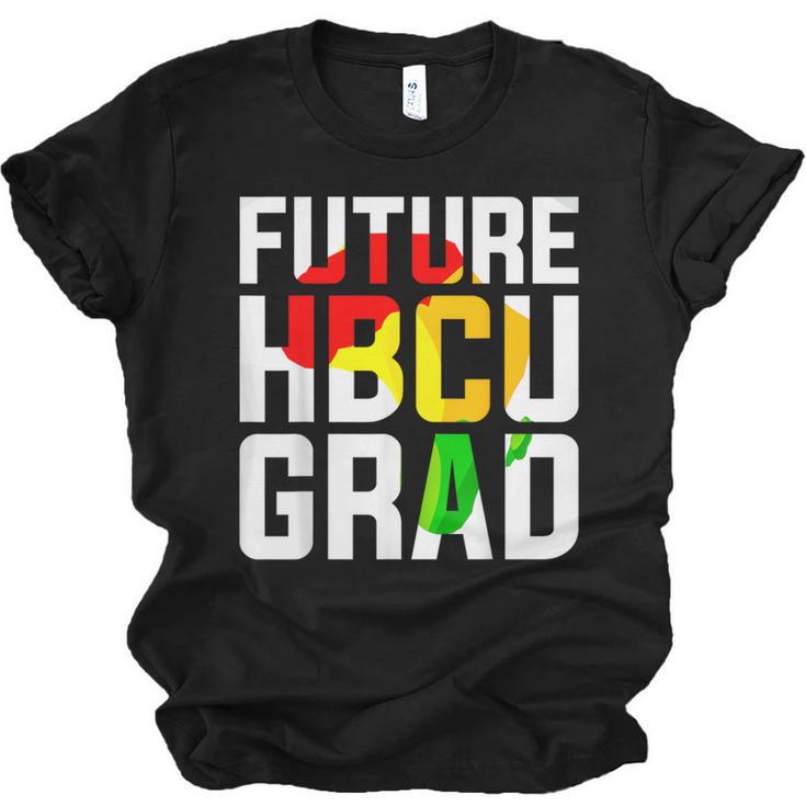 Future HBCU Graduate Afro Girls College Graduation Unisex Jersey T-Shirt