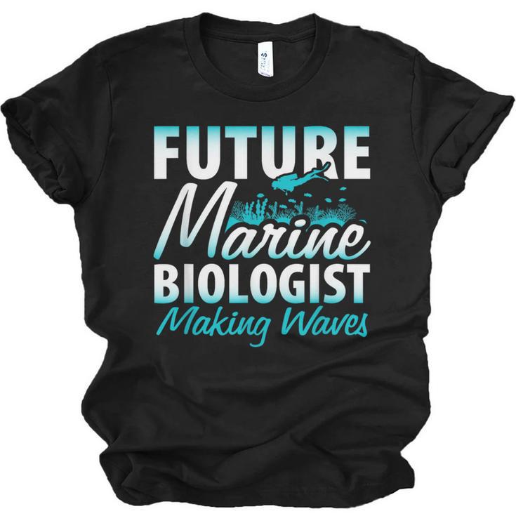 FUTURE MARINE BIOLOGIST MAKING WAVES Graduation T-Shirt Unisex Jersey T-Shirt