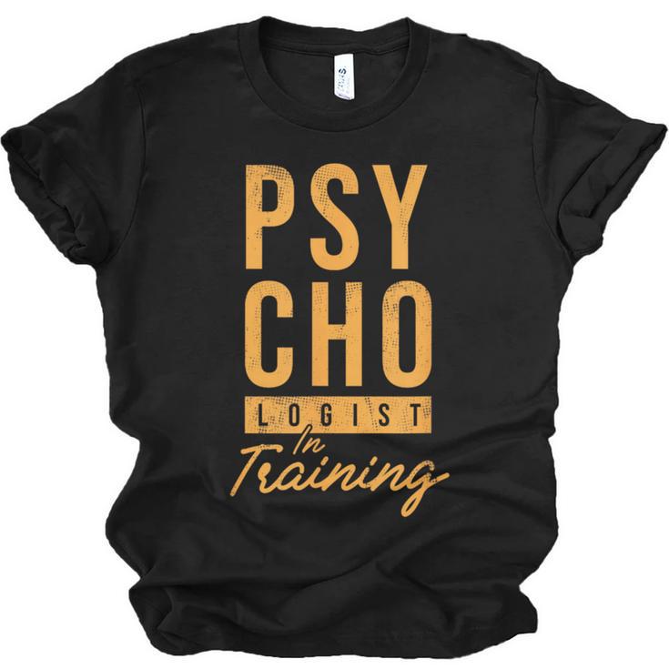 Future Psychologist In Training Psychology Graduation Unisex Jersey T-Shirt