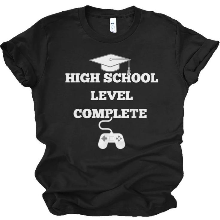 Gamer High School Graduation Shirt Grad Video Tee Unisex Jersey T-Shirt