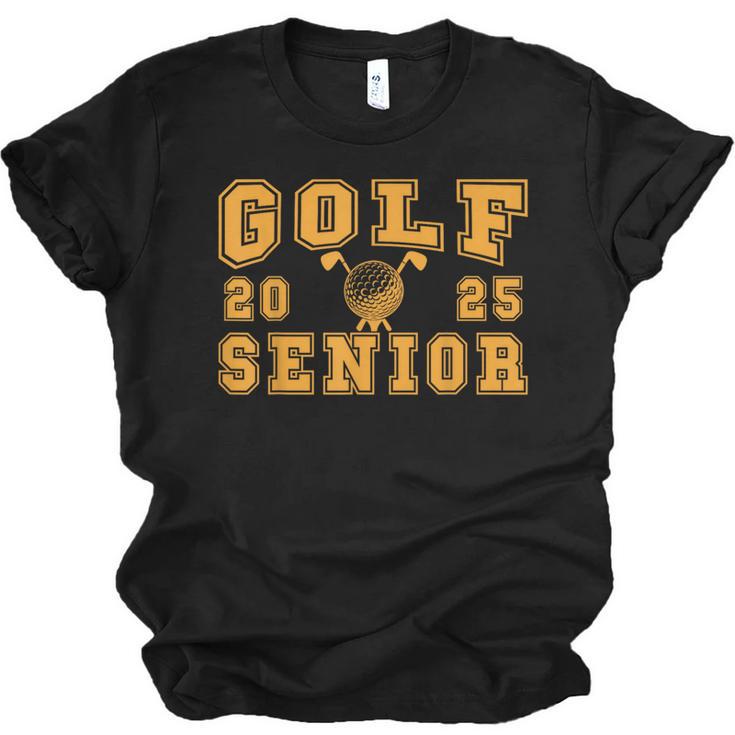 Golf Senior Night Golf Senior 2025 Graduation 14 Unisex Jersey T-Shirt